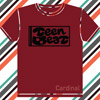 Teen-Beat logo t-shirt cardinal red