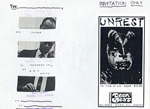 UNREST album decoration party invitation