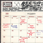 TeenBeat 1991 calendar