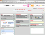 Teen-Beat Electronic mail browser window