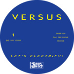 VERSUS Let's Electrify original LP label side one
