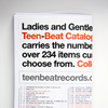 Ladies and Gentlemen Here is Your 2013 Teen-Beat catalogue